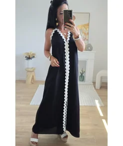 Robes>La boutique de Lilie ROBE LAETITIA Noir