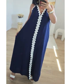 Robes>La boutique de Lilie ROBE LAETITIA Marine