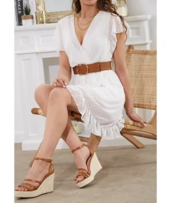 Robes>La boutique de Lilie ROBE LATIFA Blanc