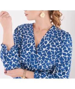 Robes>La boutique de Lilie ROBE LAURE Bleu