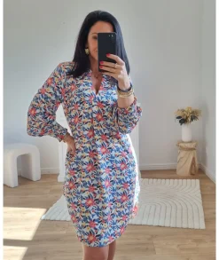 Robes>La boutique de Lilie ROBE LENA Bleu