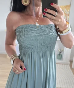 Robes>La boutique de Lilie ROBE LENY Kaki