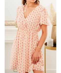 Robes>La boutique de Lilie ROBE LEONIE Corail