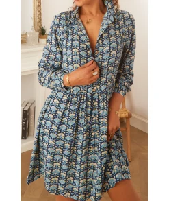 Robes>La boutique de Lilie ROBE LOLY Bleu