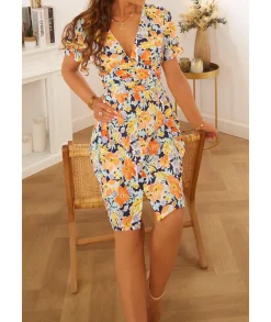 Robes>La boutique de Lilie ROBE LUCIANA Marine