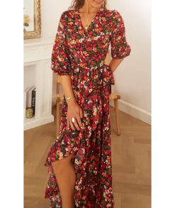 Robes>La boutique de Lilie ROBE LUCIENNE LONGUE Noir