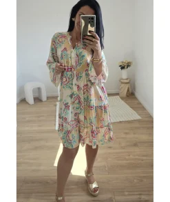 Robes>La boutique de Lilie ROBE MAELYS Beige