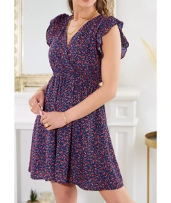 Robes>La boutique de Lilie ROBE MAELYS Marine