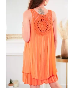 Robes>La boutique de Lilie ROBE MAGALIE Orange