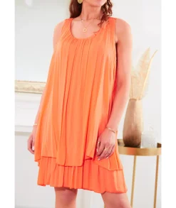 Robes>La boutique de Lilie ROBE MAGALIE Orange