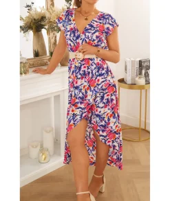 Robes>La boutique de Lilie ROBE MARIE Violet