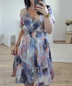 Robes>La boutique de Lilie ROBE MARYLOU Bleu