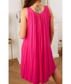 Robes>La boutique de Lilie ROBE MELANIE Fushia
