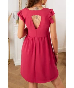 Robes>La boutique de Lilie ROBE MYRIAM Fushia