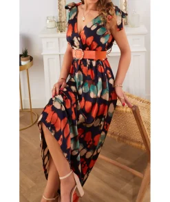 Robes>La boutique de Lilie ROBE NABARA Marine