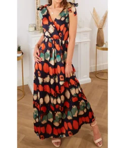 Robes>La boutique de Lilie ROBE NABARA Marine