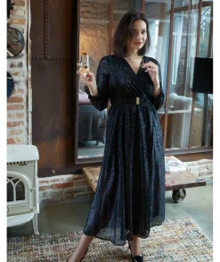 Robes>La boutique de Lilie ROBE NANCY Noir