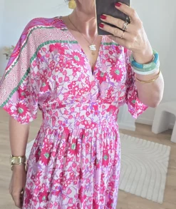 Robes>La boutique de Lilie ROBE NEYLA Rose