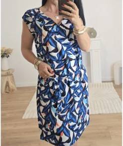 Robes>La boutique de Lilie ROBE NISMA Bleu