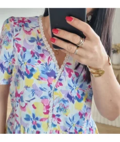 Robes>La boutique de Lilie ROBE NOUMEA Violet
