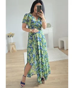 Robes>La boutique de Lilie ROBE NOURIA Vert