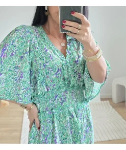 Robes>La boutique de Lilie ROBE OLGA Vert