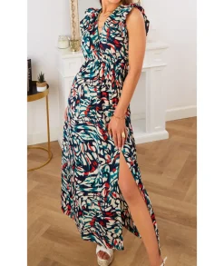 Robes>La boutique de Lilie ROBE OPHELIE Marine