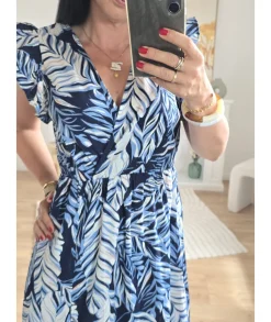 Robes>La boutique de Lilie ROBE ORIANE Bleu
