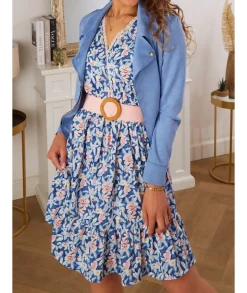 Robes>La boutique de Lilie ROBE ORLANE Bleu
