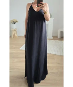 Robes>La boutique de Lilie ROBE OURIA Noir