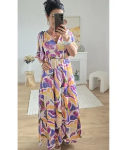 Robes>La boutique de Lilie ROBE PAMELA Violet