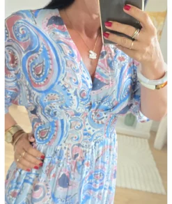 Robes>La boutique de Lilie ROBE PRESCILIA Bleu