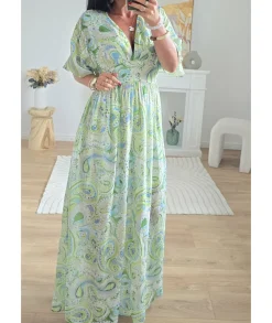 Robes>La boutique de Lilie ROBE PRESCILIA Vert