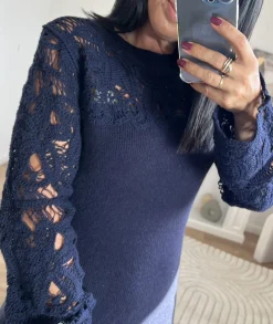 Robes>La boutique de Lilie ROBE PULL RAQUIEL Marine