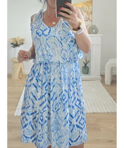 Robes>La boutique de Lilie ROBE ROSY Bleu