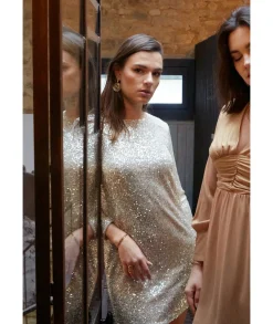 Robes>La boutique de Lilie ROBE SABRINA Dore