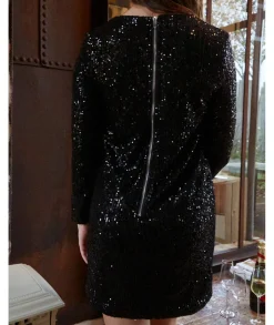 Robes>La boutique de Lilie ROBE SABRINA Noir