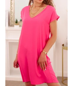 Robes>La boutique de Lilie ROBE SAMIRA Fushia