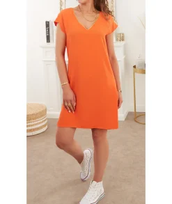 Robes>La boutique de Lilie ROBE SAMIRA Orange
