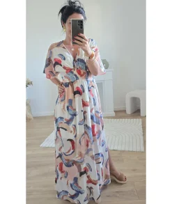 Robes>La boutique de Lilie ROBE SEPHORA Beige