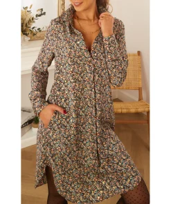 Robes>La boutique de Lilie ROBE SHARON Vert