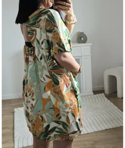 Robes>La boutique de Lilie ROBE SHORT ALBANE Vert