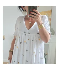 Robes>La boutique de Lilie ROBE SHORT MYREILLE Blanc