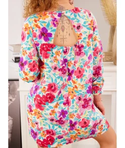 Robes>La boutique de Lilie ROBE SHORT SONIA II Blanc
