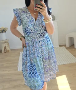 Robes>La boutique de Lilie ROBE SWANA Bleu