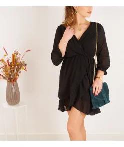 Robes>La boutique de Lilie ROBE SYLVIA Noir