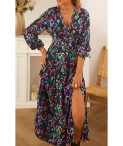 Robes>La boutique de Lilie ROBE TAMARA LONGUE Marine