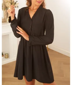 Robes>La boutique de Lilie ROBE TESSA Noir
