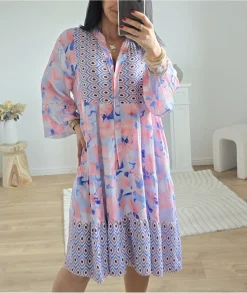 Robes>La boutique de Lilie ROBE THEOPHILE Bleu
