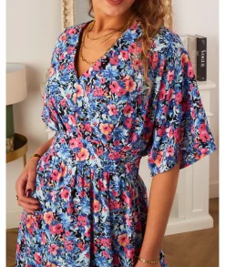Robes>La boutique de Lilie ROBE THEORA Bleu
